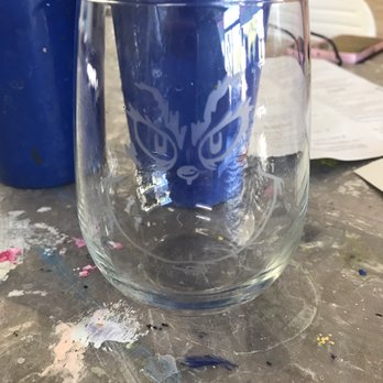 The Art Bistro - Stemless grinch wine glass - Paint & Sip Near Me The Art Bistro - Stemless grinch wine glass - Paint & Sip Near Me