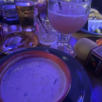 Mucho Gusto Barra and Cocina - Soup and strawberry margarita - Bars Near Me - Chicago, Illinois Mucho Gusto Barra and Cocina - Soup and strawberry margarita - Bars Near Me - Chicago, Illinois