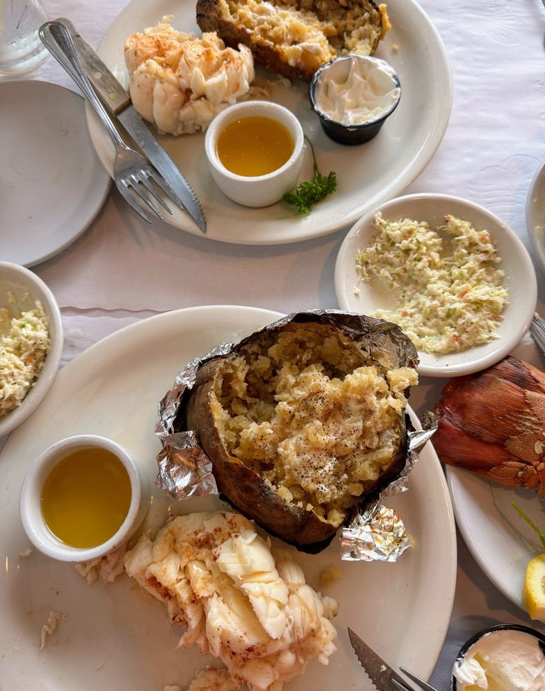 Food from Lum's Fernbrook Inn