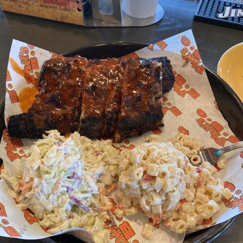 Phil's BBQ - Full rack of ribs macaroni and coleslaw - Barbeque Near Me - San Diego, California