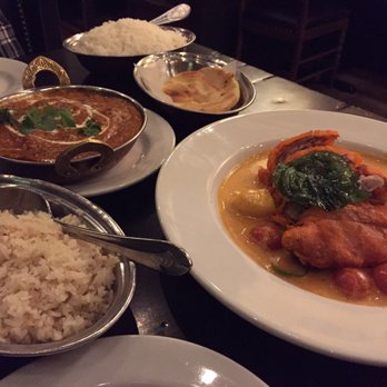 Teton Tiger - Tikka Masala (left) and Red Curry Duck (right). - Pan Asian Near Me - Jackson, Wyoming Teton Tiger - Tikka Masala (left) and Red Curry Duck (right). - Pan Asian Near Me - Jackson, Wyoming