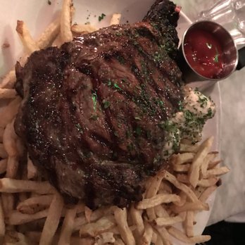 Mua - 16oz Ribeye over fries - Bars Near Me - Oakland, California Mua - 16oz Ribeye over fries - Bars Near Me - Oakland, California