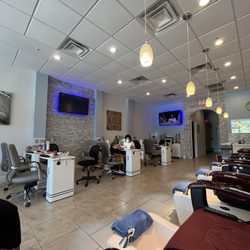 VS Nails & Spa - They renovated within the last few months and look how gorgeous this space is!