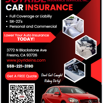 Joyride Insurance Services - QR Code for Free Quote Today! - Auto Insurance Near Me - Fresno, California Joyride Insurance Services - QR Code for Free Quote Today! - Auto Insurance Near Me - Fresno, California