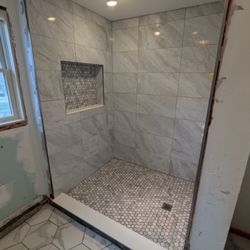 TAGS Building and Remodeling - Bathroom Tile Remodel- Charlton MA