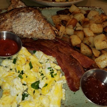 First Watch - Two Traditional...and homemade jam (bottom right) - Cafes Near Me - Indianapolis, Indiana