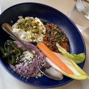 Aba - Love the trio dips!! - Mediterranean Near Me - Austin, Texas Aba - Love the trio dips!! - Mediterranean Near Me - Austin, Texas