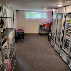 The Bottle and the Barber - Beer, wine, and pinball.