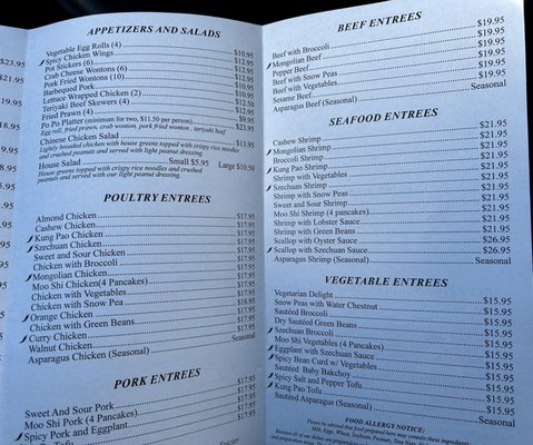 Menu photo 7 Fortune Palace Sparks, NV