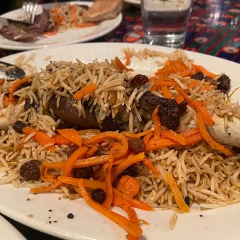 Khyber Pass Kabob - Quabli pallow (lamb leg and seasoned rice) - Afghan Near Me - Dublin, California Khyber Pass Kabob - Quabli pallow (lamb leg and seasoned rice) - Afghan Near Me - Dublin, California