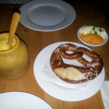 Cafe Katja - pretzel w/spreads - German Near Me - New York, New York Cafe Katja - pretzel w/spreads - German Near Me - New York, New York