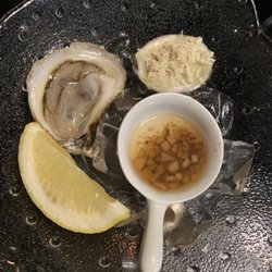 Tempo Modern Mediterranean - $2 oyster with apple vinegar