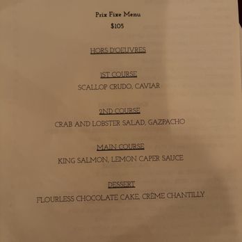 Beaujolais Bistro - Fixed Menu - French Near Me - Reno, Nevada