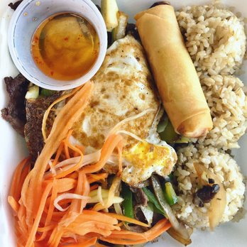 Megabytes Eatery - Beer stir fry with brown rice and egg roll- very tasty!! - Delis Near Me - Chantilly, Virginia Megabytes Eatery - Beer stir fry with brown rice and egg roll- very tasty!! - Delis Near Me - Chantilly, Virginia