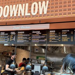 Downlow menu