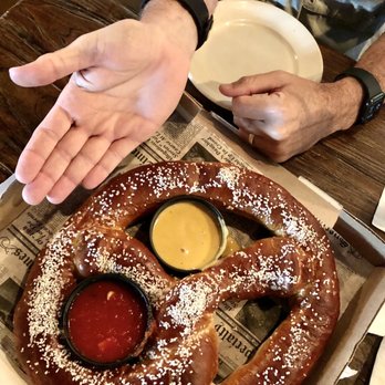 CJ Blacks - GINORMOUS pretzel! - Bars Near Me - Davie, Florida CJ Blacks - GINORMOUS pretzel! - Bars Near Me - Davie, Florida