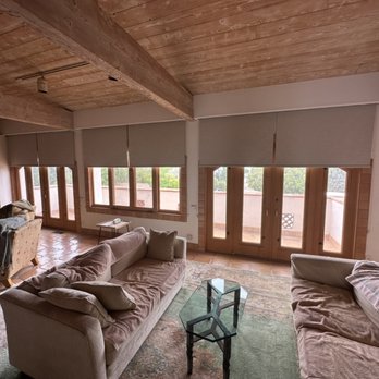 New Way Blinds - Roller shades under custom built soffit. Great to hide the window treatment and allow beautiful views - Shades & Blinds Near Me - Chula Vista, California New Way Blinds - Roller shades under custom built soffit. Great to hide the window treatment and allow beautiful views - Shades & Blinds Near Me - Chula Vista, California