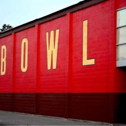The Bozeman Bowl - Painted outside of alley.