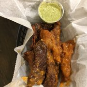 Photo of Blackbird Pizzeria - Philadelphia, PA, United States. Habanero Buffalo wings