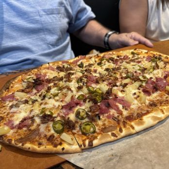 BJ's Restaurant & Brewhouse - Spicy Pig Pizza - American Near Me - Anaheim, California BJ's Restaurant & Brewhouse - Spicy Pig Pizza - American Near Me - Anaheim, California