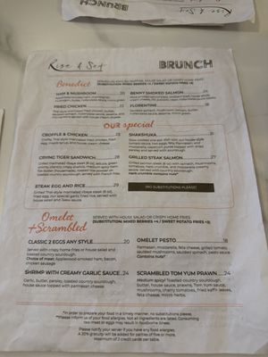 Menu photo 2 Rise & Set San Francisco, CA