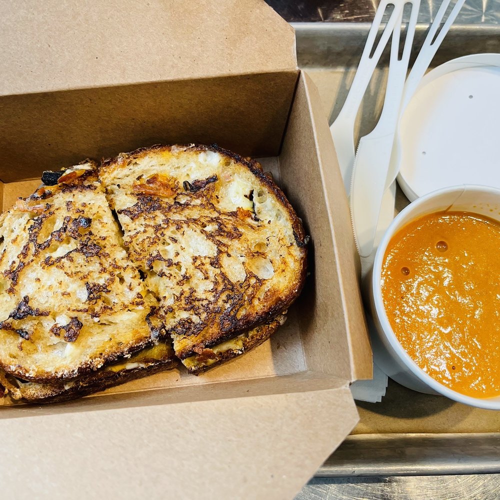 Commissary - Smoked Tomato Bisque & Grill Cheese - Bakeries Near Me - Dallas, Texas