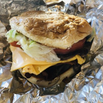 Five Guys - Bacon cheeseburger - Burgers Near Me - Westford, Massachusetts Five Guys - Bacon cheeseburger - Burgers Near Me - Westford, Massachusetts