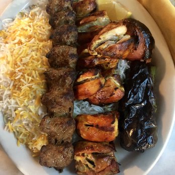 Raffi's Place - Chicken and beef kabob plate. SO much food! - Middle Eastern Near Me - Glendale, California Raffi's Place - Chicken and beef kabob plate. SO much food! - Middle Eastern Near Me - Glendale, California