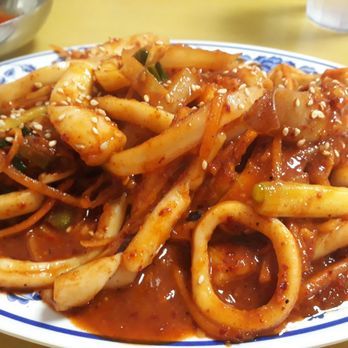Korean Mart - Squid stur fry!! - Korean Near Me - Fresno, California Korean Mart - Squid stur fry!! - Korean Near Me - Fresno, California