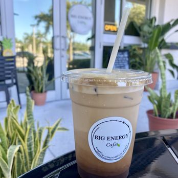 Big Energy Cafe - Lavender latte - Coffee & Tea Near Me - Fort Myers, Florida Big Energy Cafe - Lavender latte - Coffee & Tea Near Me - Fort Myers, Florida