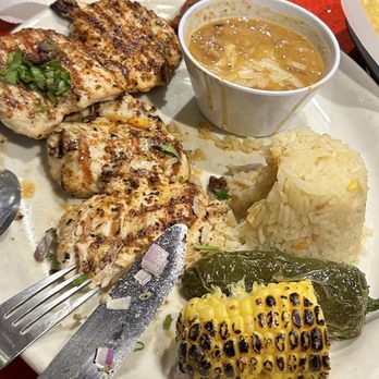 Jimmy's Tequila & Carnes - Pollo Asado - Chicken breast. sausage, grilled corn, jalapeño, rice & beans. 11.26.2024. - Steakhouses Near Me - Doraville, Georgia