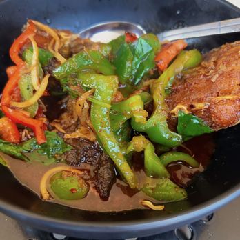 Siam Station - Thai Spicy Catfish $20 - Thai Near Me - Irvine, California
