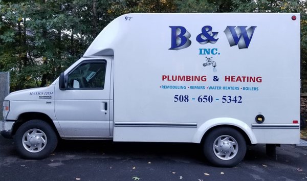 B & W Plumbing & Heating Logo