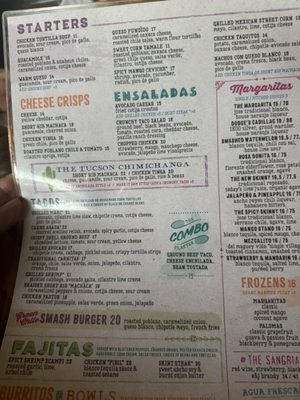 Menu photo 5 Blanco Cocina + Cantina Coronado, CA