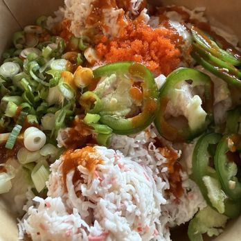 Poke N Go - 5 stars.  Spicy tuna, crab, and shrimp. - Poke Near Me - Reno, Nevada