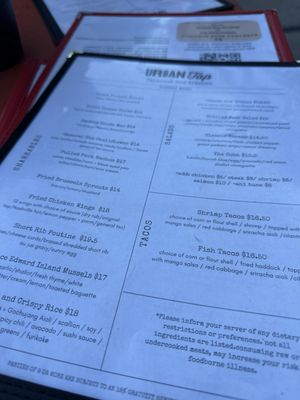 Menu photo 8 The Urban Tap Pittsburgh, PA Menu photo 8 The Urban Tap Pittsburgh, PA