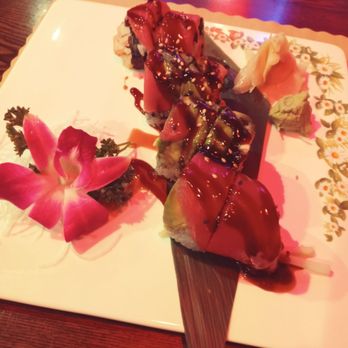 Fancy Sushi & Grill - Austin Powers roll - Sushi Bars Near Me - Neptune Beach, Florida Fancy Sushi & Grill - Austin Powers roll - Sushi Bars Near Me - Neptune Beach, Florida