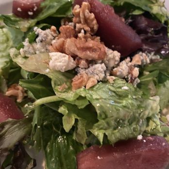 Stack's Evening Eats - Fabulous poached apple salad ... plenty for two! - New American Near Me - Mount Pleasant, South Carolina