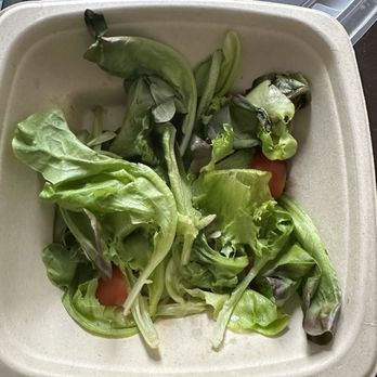 Obica Mozzarella Bar Pizza E Cucina - A box of rotten lettuce that is supposed to be my "caprese salad"?? - Italian Near Me - Manhattan, New York Obica Mozzarella Bar Pizza E Cucina - A box of rotten lettuce that is supposed to be my "caprese salad"?? - Italian Near Me - Manhattan, New York