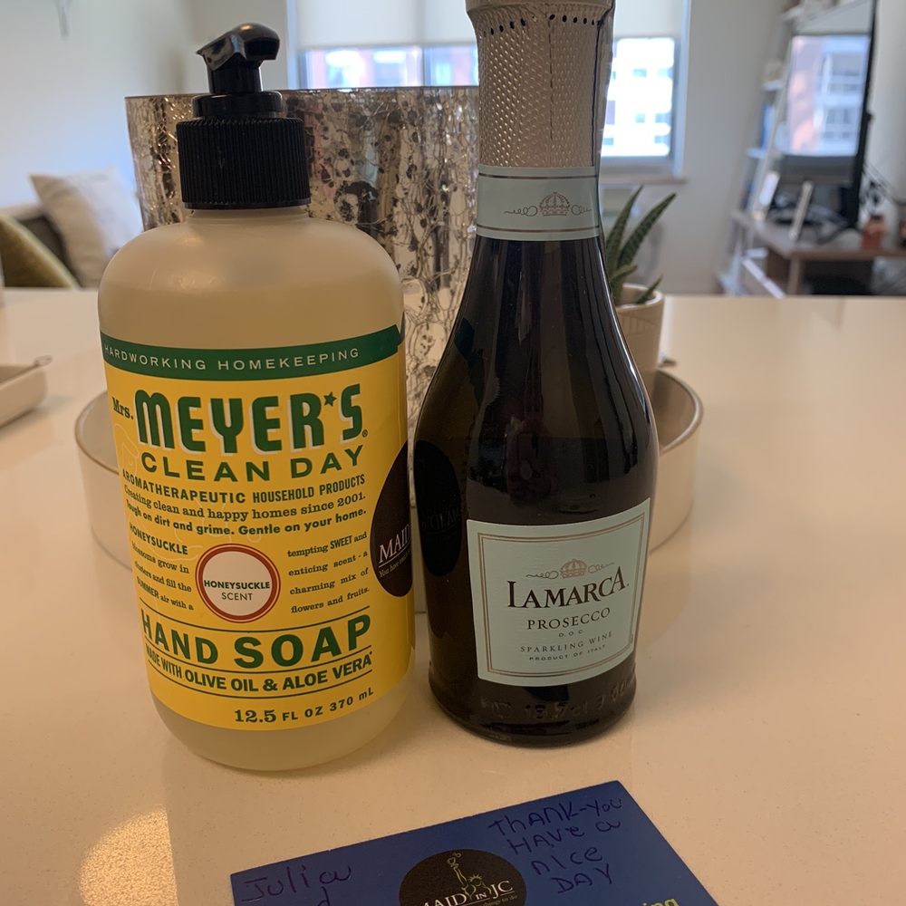 First cleaning gift!