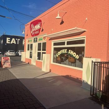 Chrome Coffee Works - Chrome Coffee Works...isn't the outside cute!! - Coffee & Tea Near Me - Reno, Nevada