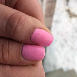 Four Seasons Nails & Spa - My sisters nails after she already fixed them