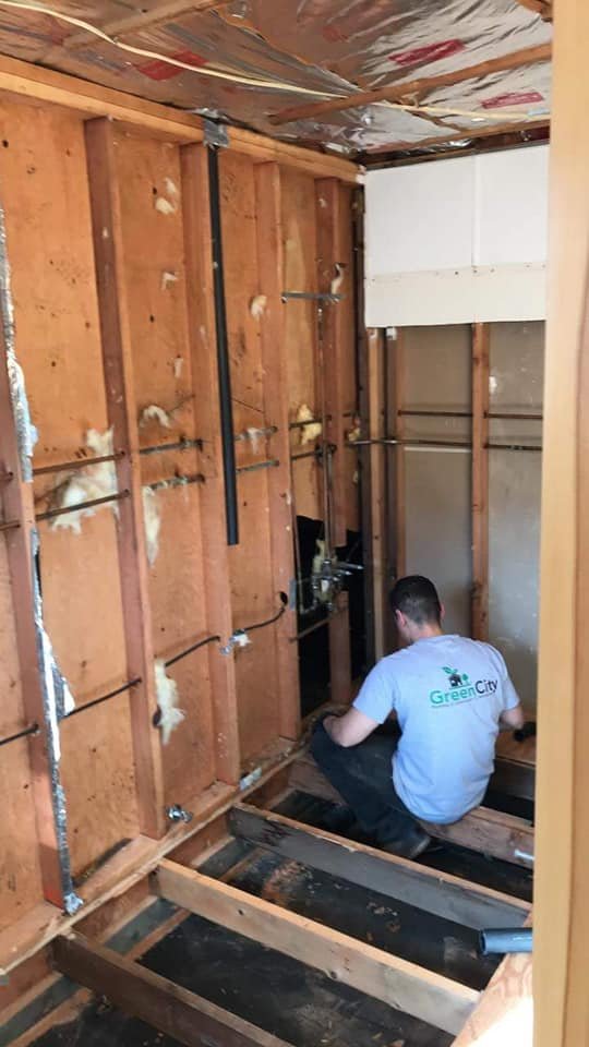 Slide of Green City Construction and plumbing