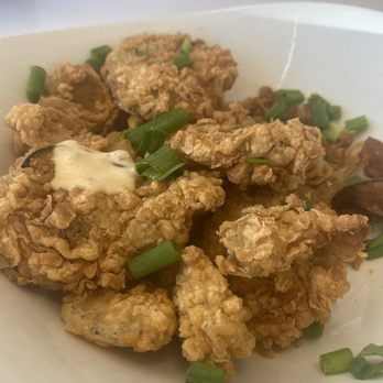 Luckys Cafe - Fried Pickles (sweet and sour) - American Near Me - Dallas, Texas
