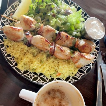 Roast & Brew - Chicken Kebab & Chai Latte - Coffee & Tea Near Me - Houston, Texas Roast & Brew - Chicken Kebab & Chai Latte - Coffee & Tea Near Me - Houston, Texas