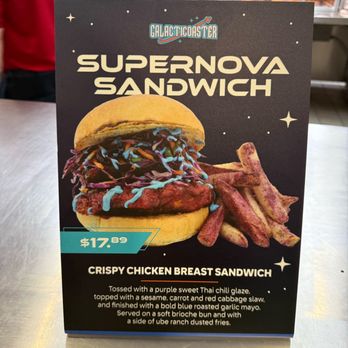 Galacticoaster - Themed Food - Amusement Parks Near Me - Winter Haven, Florida