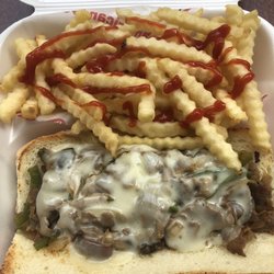 American Deli - Philly Cheese Steak with French Fries