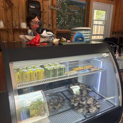 Hideaway Campground and Oyster Market - Office and oyster case