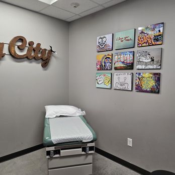 Legacy Bone & Joint Orthopedics - So "Austin" exam room. Cute! - Orthopedists Near Me - Bee Cave, Texas Legacy Bone & Joint Orthopedics - So "Austin" exam room. Cute! - Orthopedists Near Me - Bee Cave, Texas