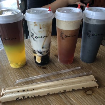 Gotcha Tea - Paradise, mom's favorite, don't remember, charcoal bamboo - Bubble Tea Near Me - San Diego, California Gotcha Tea - Paradise, mom's favorite, don't remember, charcoal bamboo - Bubble Tea Near Me - San Diego, California